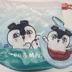 영화 치이카와 人魚の島のひみつ セイレーン 巾着ポーチ 가챠 人魚