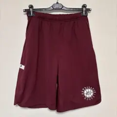 New Balance バスケットボールパンツ バーガンディ Lサイズ