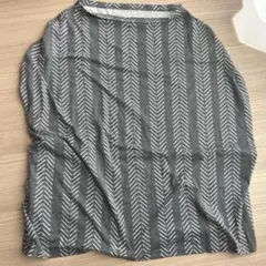 【Copper Pearl】授乳ケープ　グレー　被りタイプ