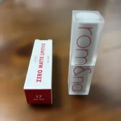 rom&nd ゼロマットリップスティック 17 RED HEATのサムネイル