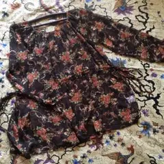 《古着》 【Shanti2】すけすけしふぉんチュニック