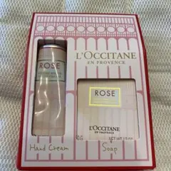 L'Occitane ROSE ハンドクリームとソープセット アルガンオイル