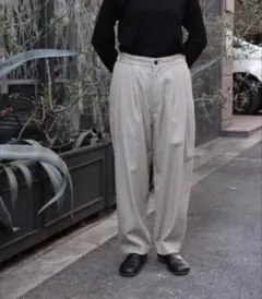 OE-SELMENT TECH MELTON STRAIGHT PANTS - メルカリ