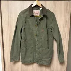 Levi's コーデュロイ襟ジャケット オリーブグリーン