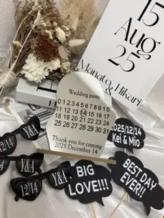 マルジェラ ウェルカムミラー ステッカー ウェルカムスペース 結婚式