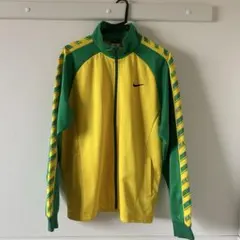 Nike ナイキ　ジャージ　トラックジャケット　イエロー グリーン ブラジル