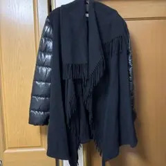 MONCLER 黒 ポンチョ Sサイズ