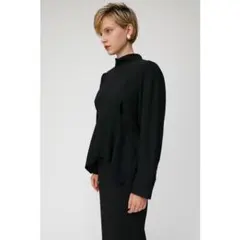 MOUSSY マウジー　トップス　カットソー　ブラック　黒
