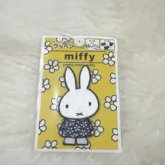 新品　ミッフィー ワッペン 花柄