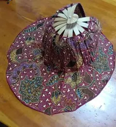 竹製 折りたたみ式 帽子