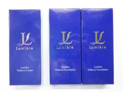 Lumiere Valeciaシリーズのファンデーション1点とクリーム3点计4点