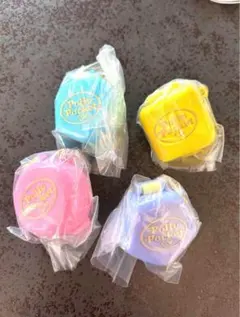 Polly Pocket ポーリーポケット　ミニチュアチャーム　全4種コンプ