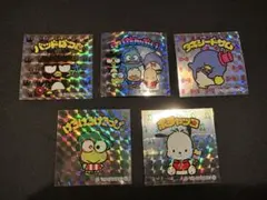 サンリオキャラクターズマンチョコ はぴだんぶい　５枚セット