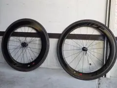 ZIPP 404 808 値下げ⭕️ クリンチャー カーボンホイールのサムネイル