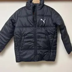 Puma ブラック ダウンコート　130サイズ