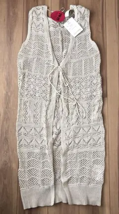 新品　ロングジレ　しまむら　2way M