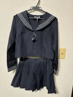【匿名配送】Bristiele セーラー服 上下セット ネイビーのサムネイル