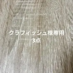 クラフィッシュ様 リクエスト 3点 まとめ商品