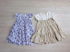 リセマイン　ワンピース　半袖　 2枚セット 花柄のサムネイル