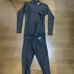 ヨネックス ブラック アンダーロングスリーブ・アンダーロングパンツ