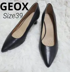 GEOX ジェオックス　冠婚葬祭　ポインテッドトゥ サイズ39(25cm)　就活のサムネイル