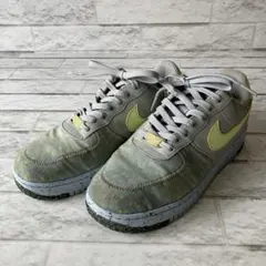 Nike Air Force 1 crater 24.5cm グレー/イエロー