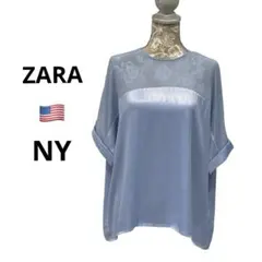 【ZARA】NY ブラウス　トップス　Tシャツ
