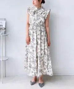 AS KNOW AS plus 前後2way ノースリーブワンピースのサムネイル