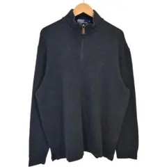 ポロラルフローレン ハーフジップニット スウェット