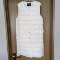 TAION アイボリー ダウンベスト