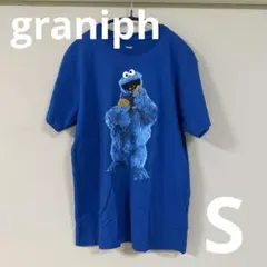 graniph グラニフ クッキーモンスター S ブルー 半袖のサムネイル