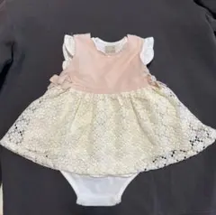 プティマイン　ベビー 70 カバーオール　ロンパース　セット　ピンク