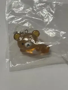 リラックマ クリアマスコットチャーム めじるしアクセサリー ねころび