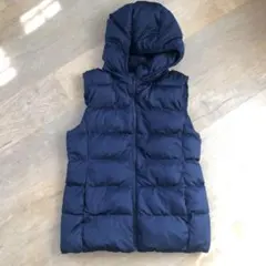 UNIQLO ユニクロ ストレッチダウンベスト　ネイビー M