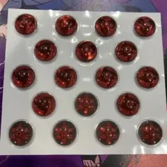 ナルト疾風伝　GiGO限定キャンペーン　写輪眼ぷっくりシール　ステッカー