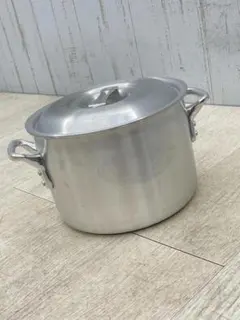 コイヌ印 KING STOCKPOTS 寸胴鍋 21㎝ 蓋付き アルミ製 業務用のサムネイル