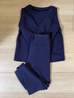 UNIQLO AIRism ネイビー パジャマ 120