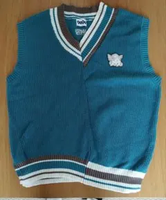 9090 Vネック ニットベスト