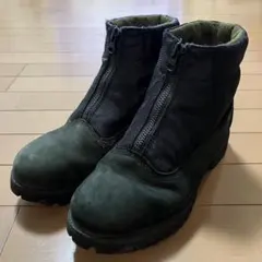 限定品 Timberland × Woolrich ジップアップブーツ 8W 黒