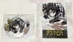 鬼滅の刃Webshopエンドロールくじ 箔押し缶バッジ ブロマイド 伊黒小芭内②