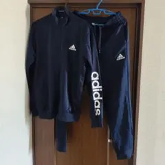 adidas アディダス　ジャージ上下セット メンズL ネイビー
