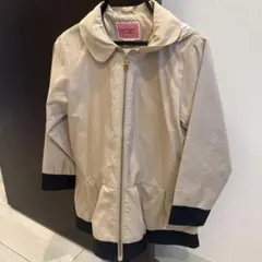 kate spade フード付きコート ベージュ
