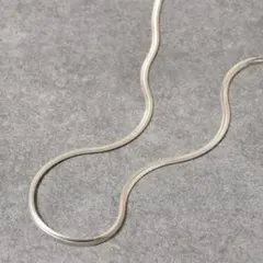 新品 ITALY製 シルバー925 スネークチェーン ネックレス ユニセックス