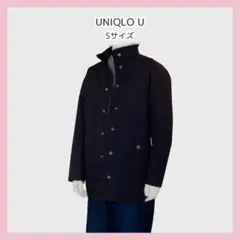 UNIQLO U ブロックテックショートコート Sサイズ 黒・ブラック