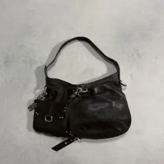 archive DKNY Leather Gimmick Hand Bag