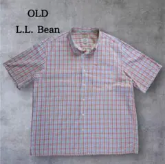 エルエルビーン 半袖シャツ USA古着 チェック