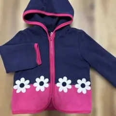 Gymboree ネイビー ピンク パーカー 12-24M