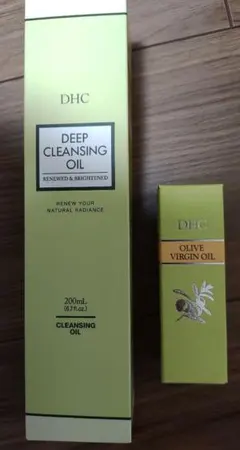 DHC ディープクレンジングオイル 200ml &オリーブバージンオイル10ml