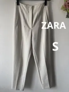 美品✨ZARA❤️ アイボリー パンツ　ベージュ　サイズS