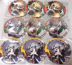 僕のヒーローアカデミア 爆豪勝己 コレクション缶バッジ 9点